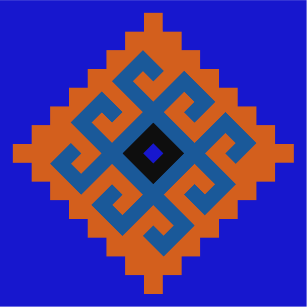 Royal Blue Karawana Tote