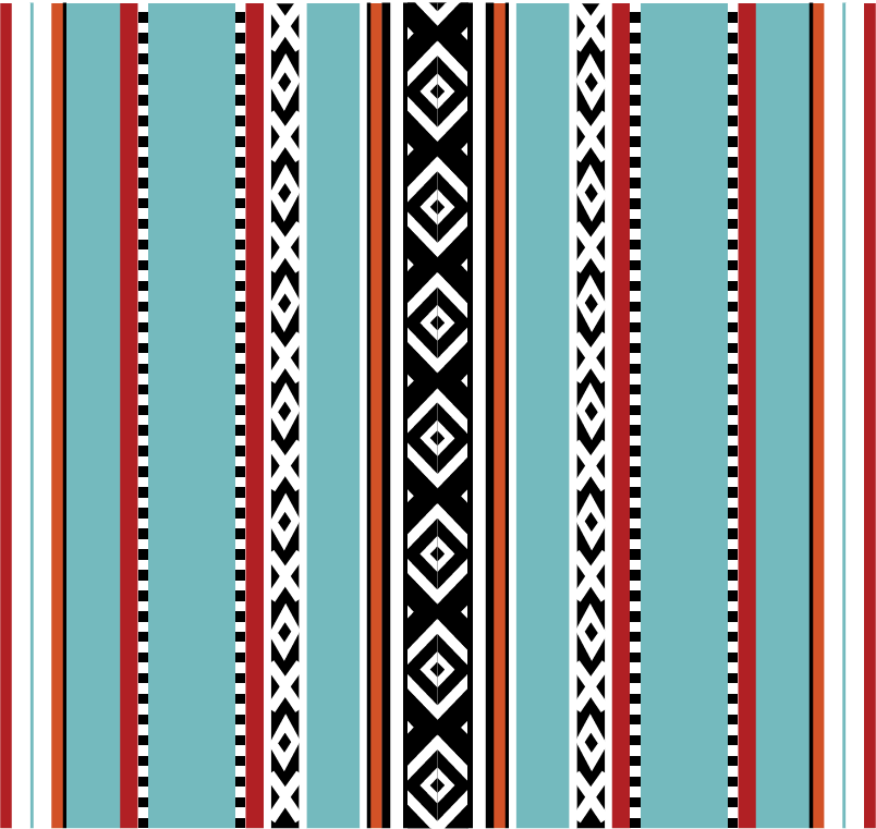 Turquoise Sadu Mini Tote