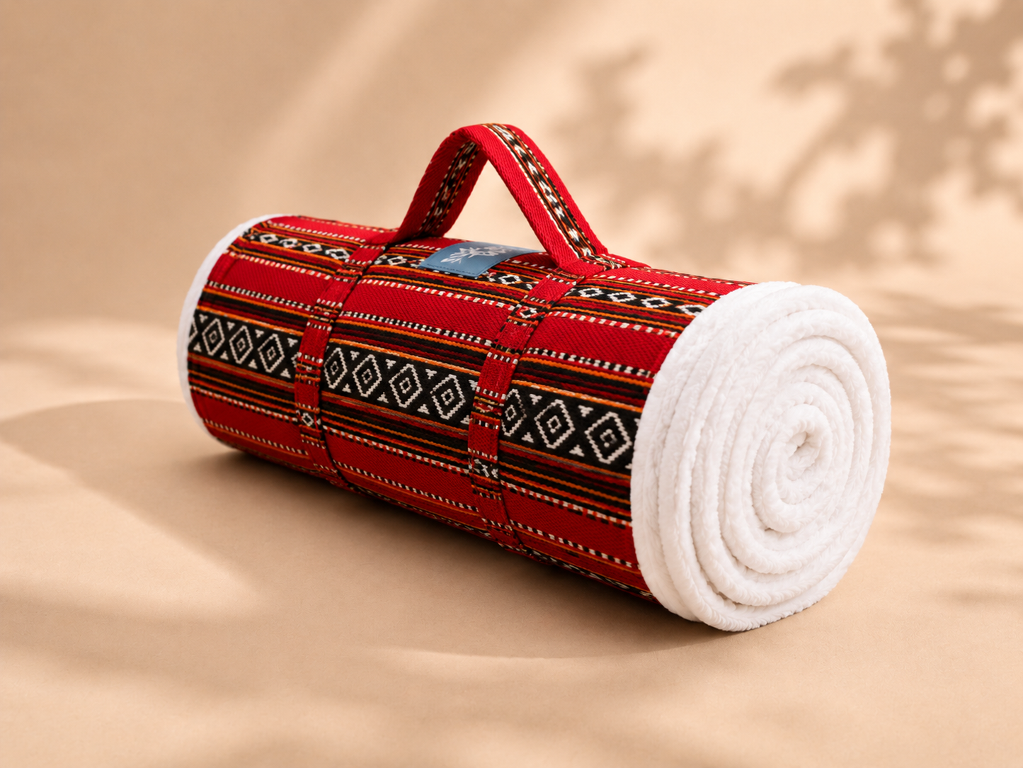 Red Sadu Blanket