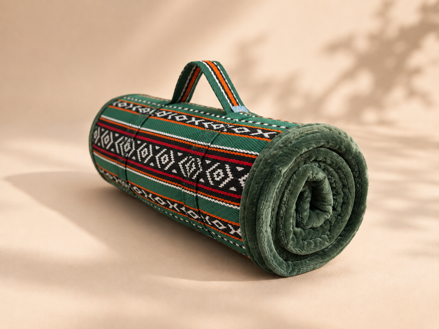 Green Sadu Blanket