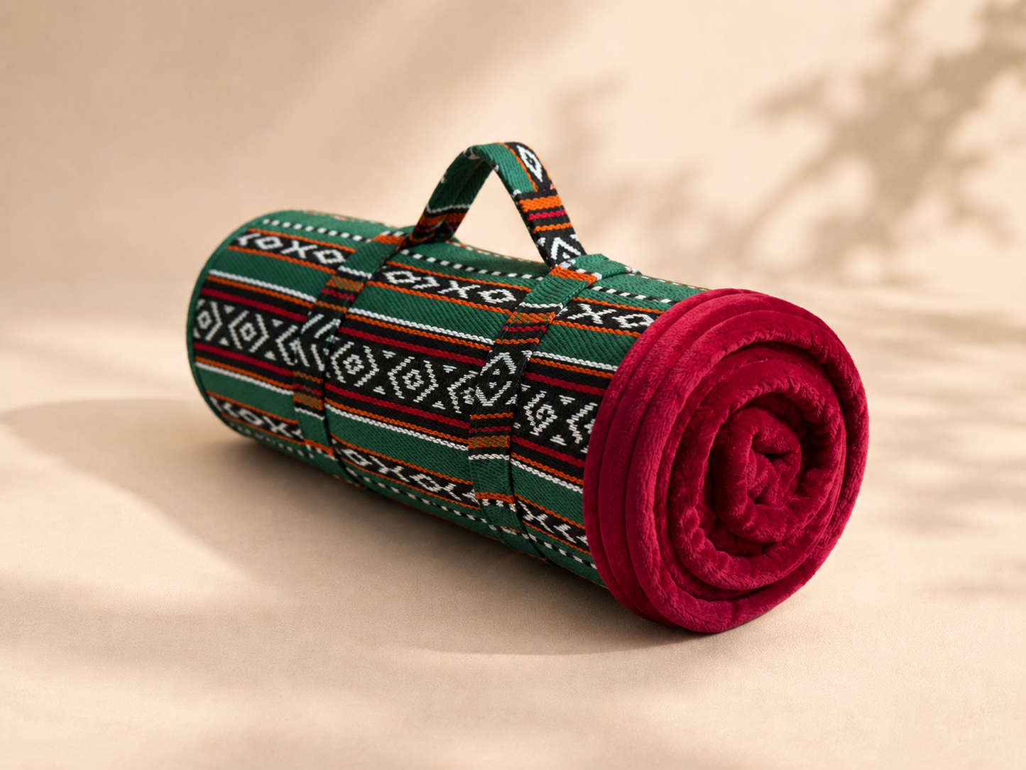 Green Sadu Blanket