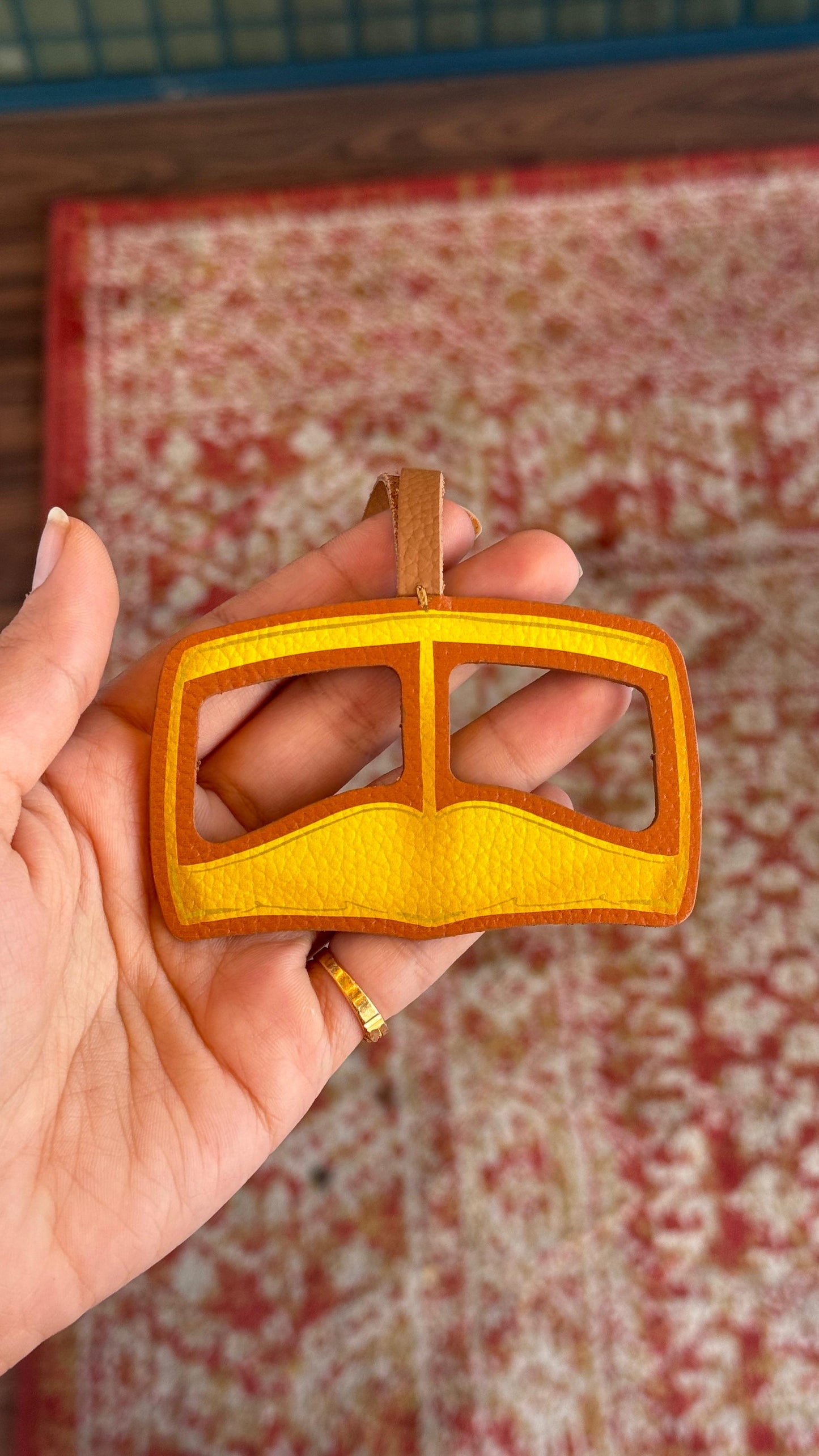 Burqa Leather Charm