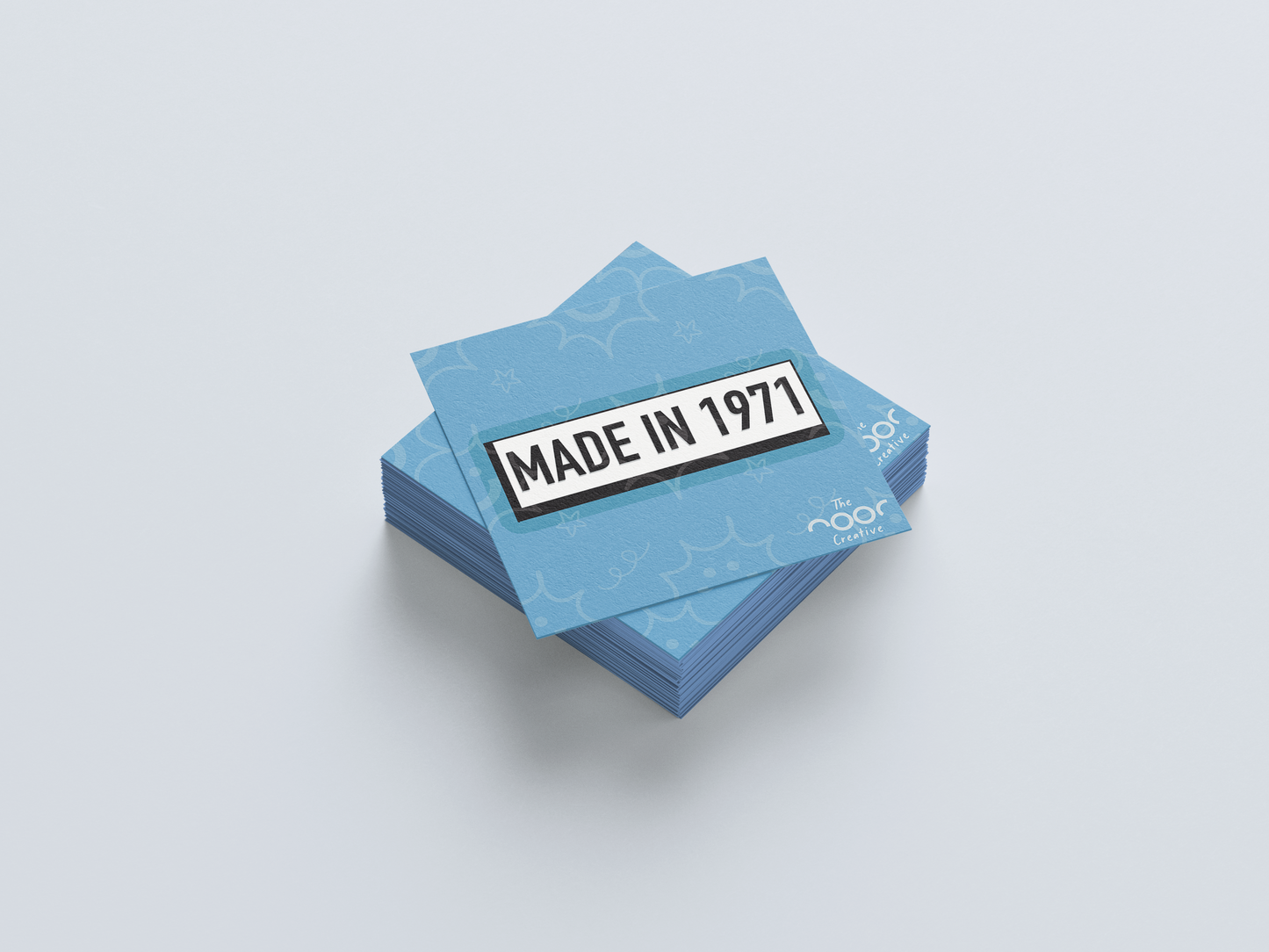 Made in 1971 Sticker