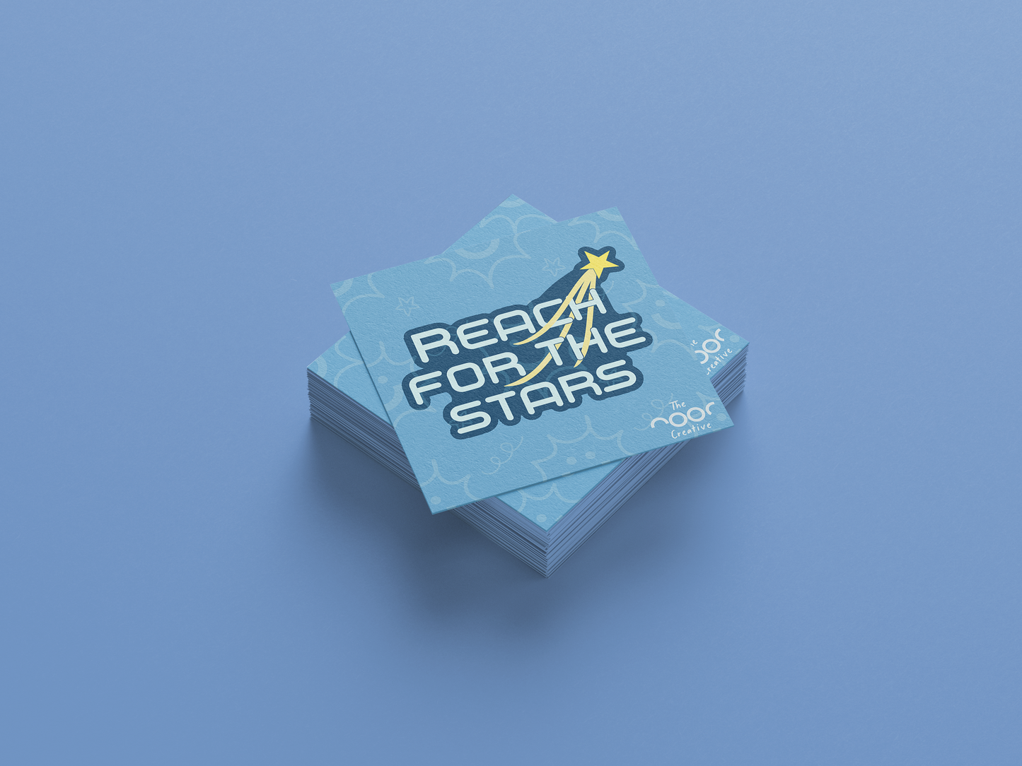 Reach for the Stars Sticker
