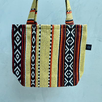 Yellow Sadu Mini Tote