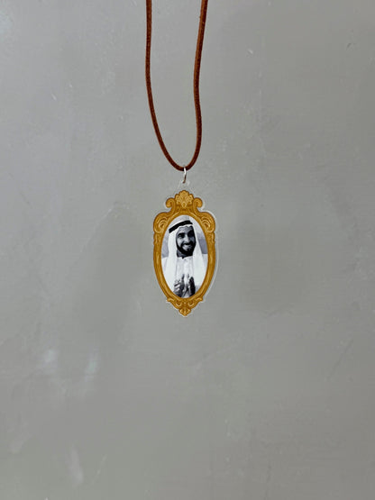 Sheikh Zayed Frame Hanging Charm