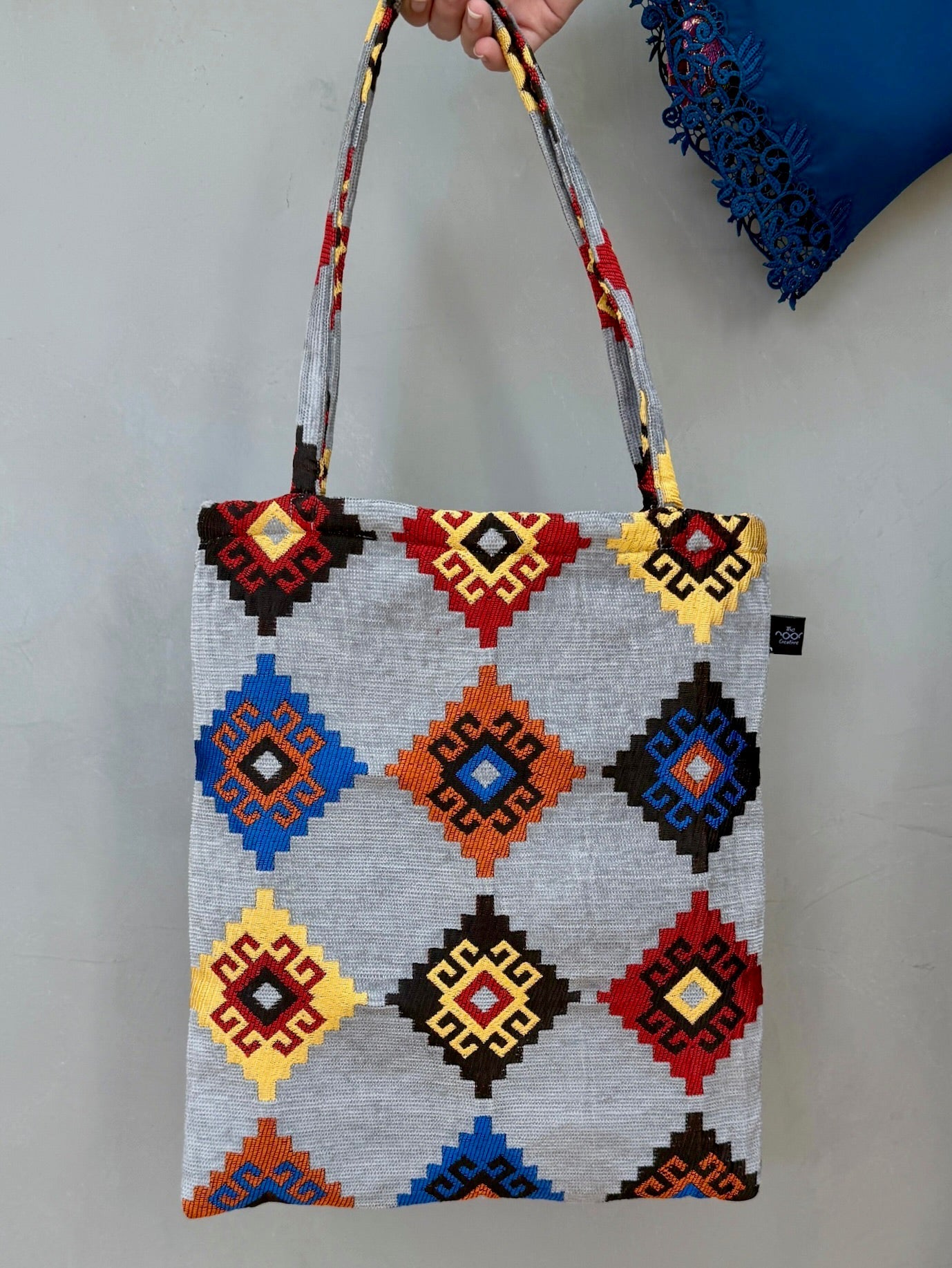 Light Grey Karawana Tote