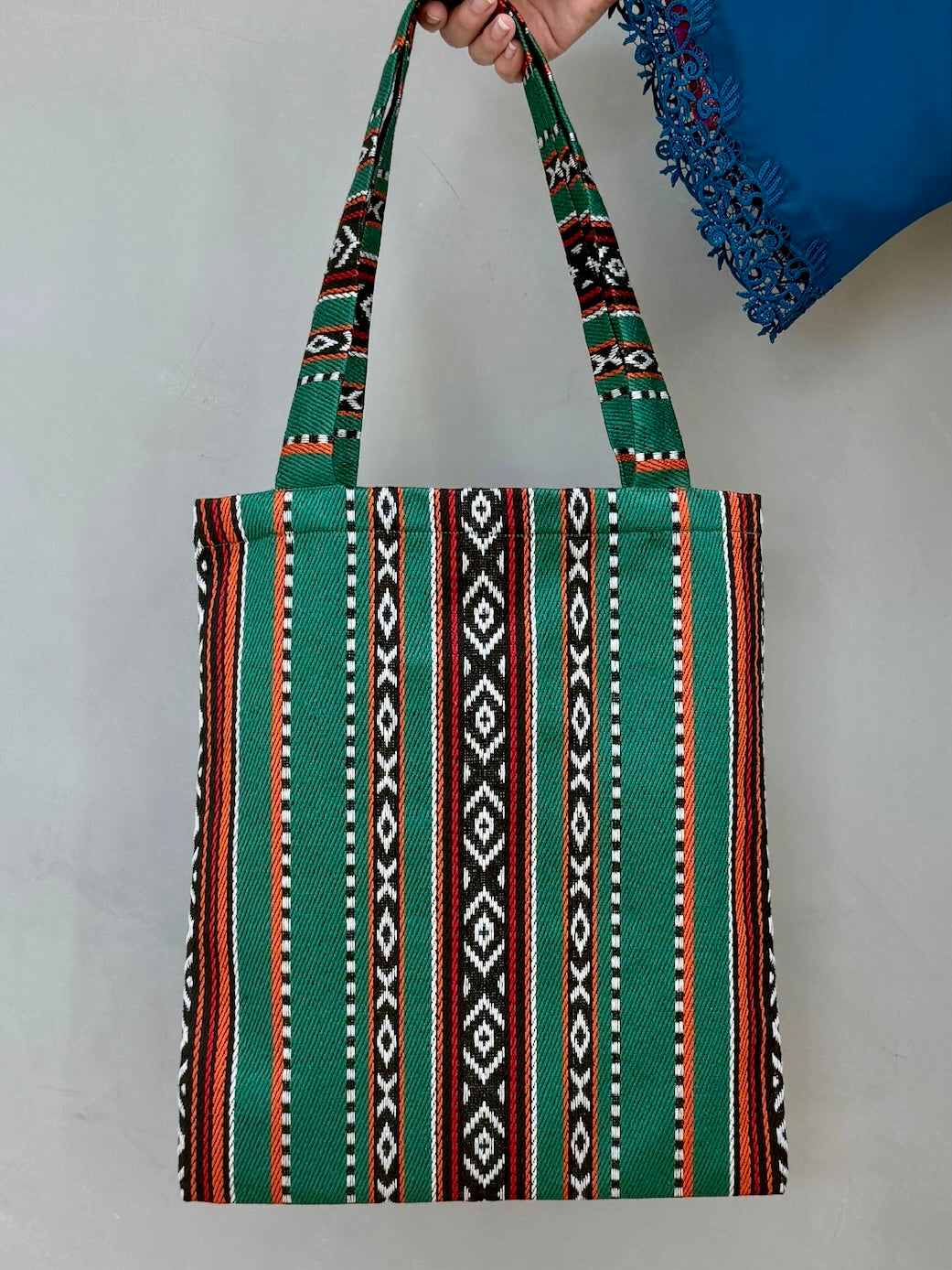 Green Sadu Tote