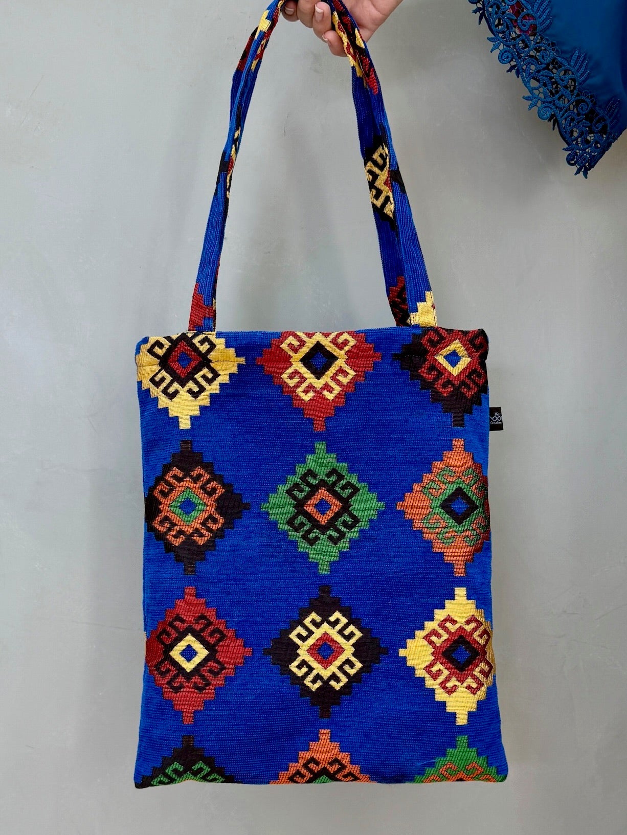 Royal Blue Karawana Tote