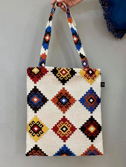 Cream Karawana Tote
