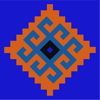 Royal Blue Karawana Tote