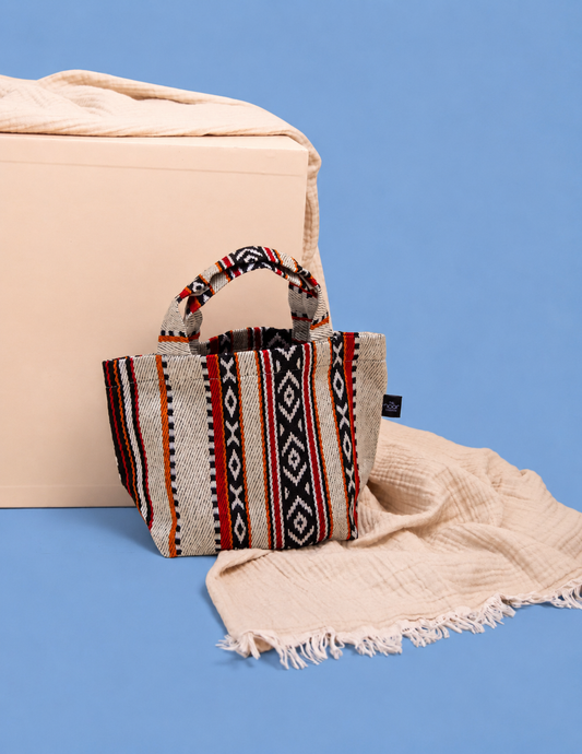 Beige Sadu Mini Tote