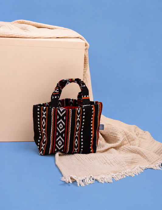 Black Sadu Mini Tote