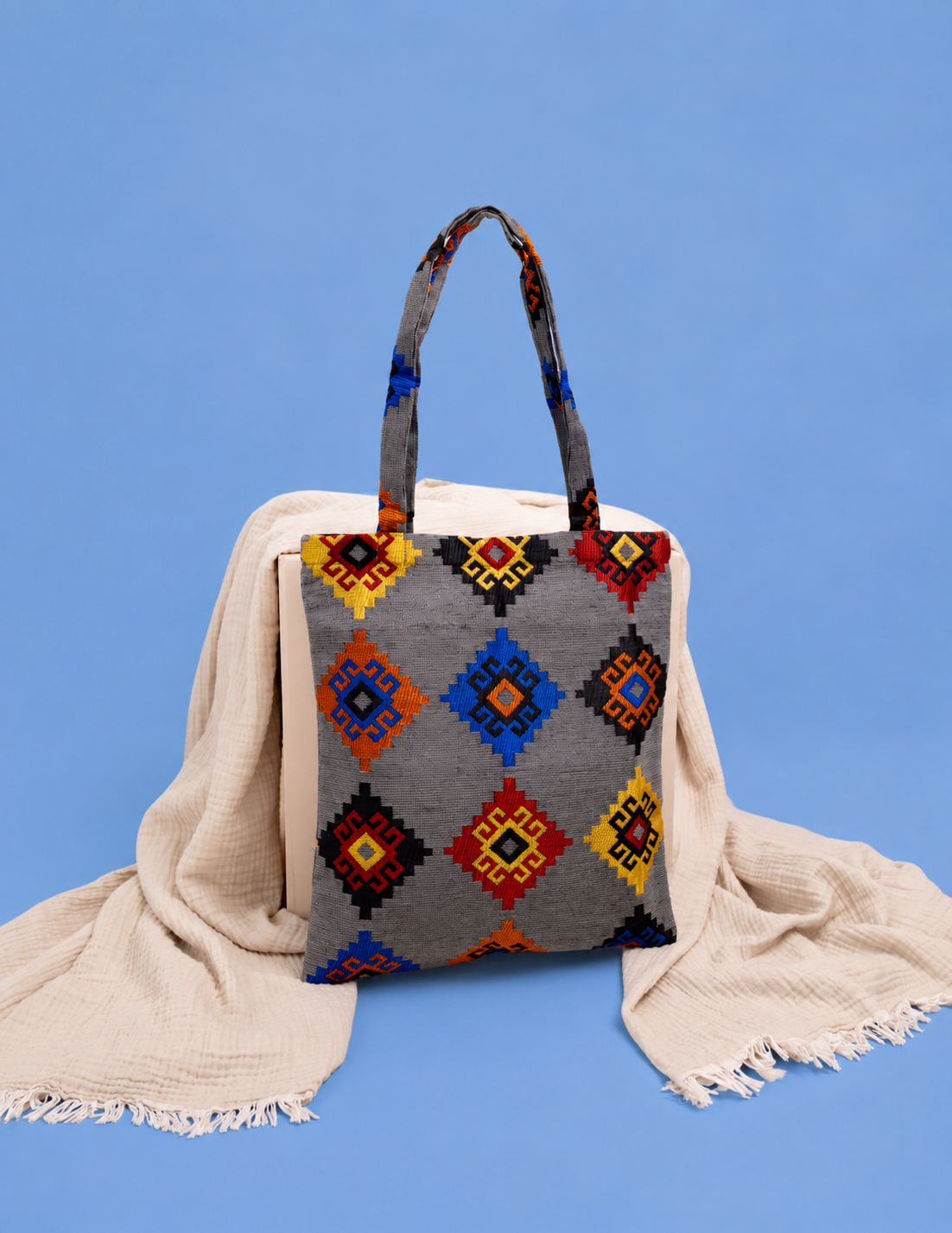 Dark Grey Karawana Tote