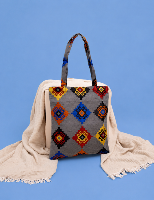 Dark Grey Karawana Tote