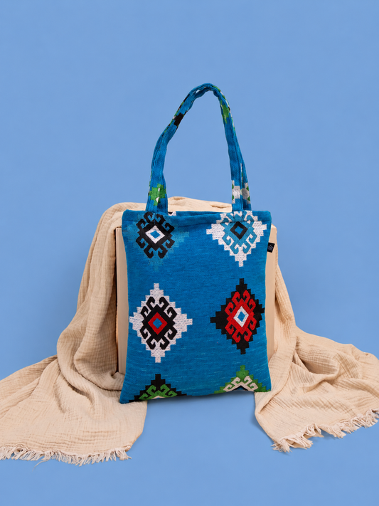 Azure Karawana Tote