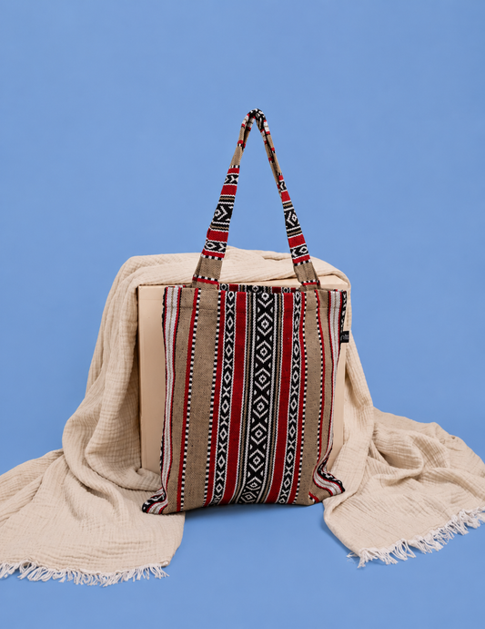 Brown Sadu Tote