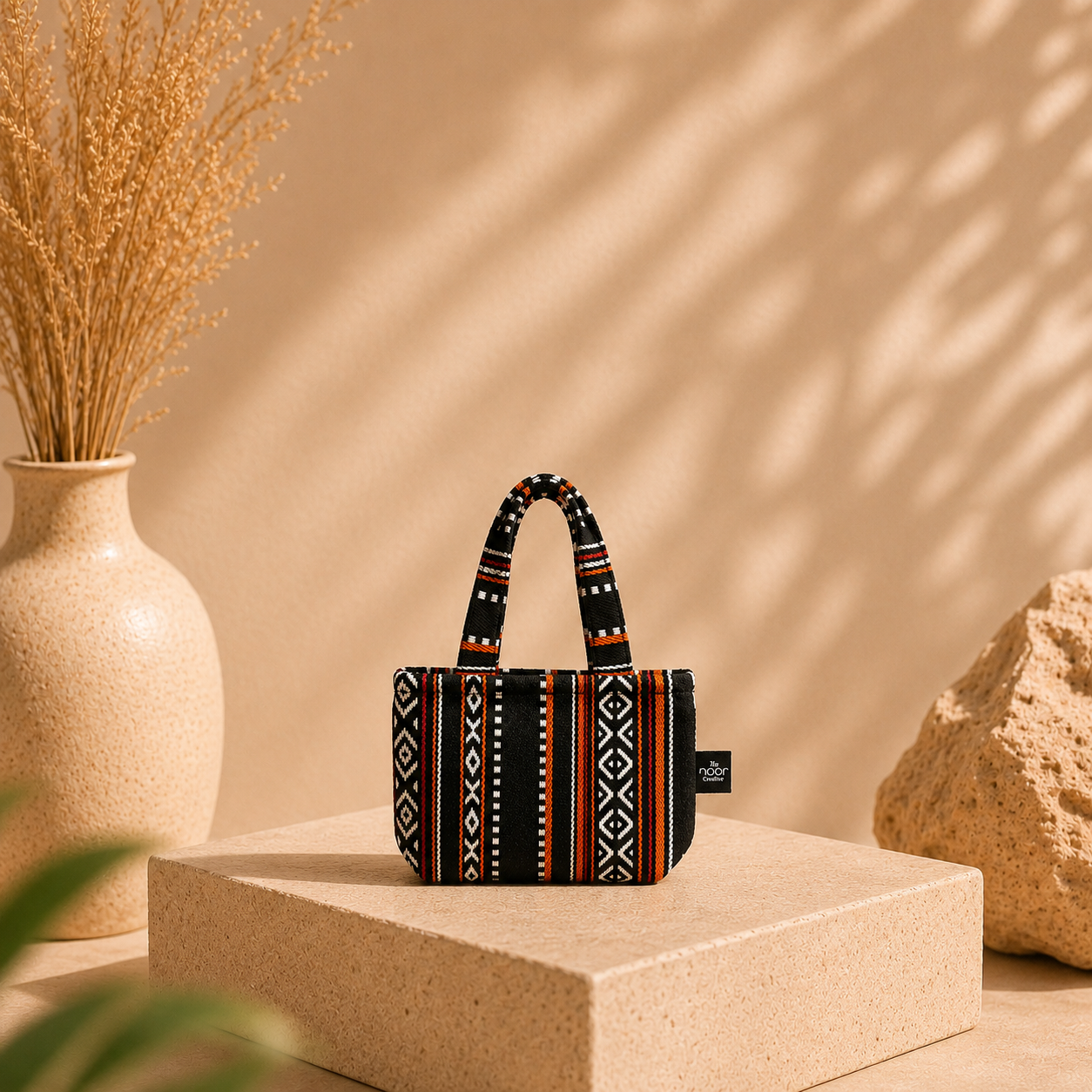 Black Sadu Mini Tote