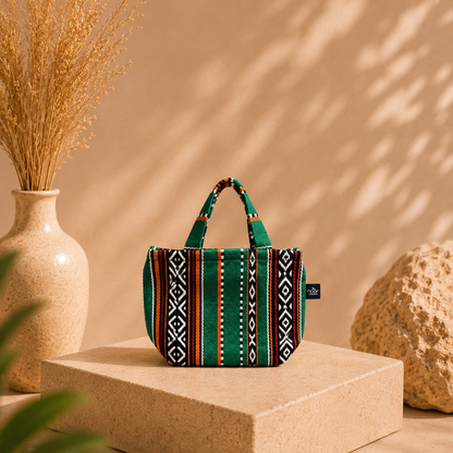 Green Sadu Mini Tote