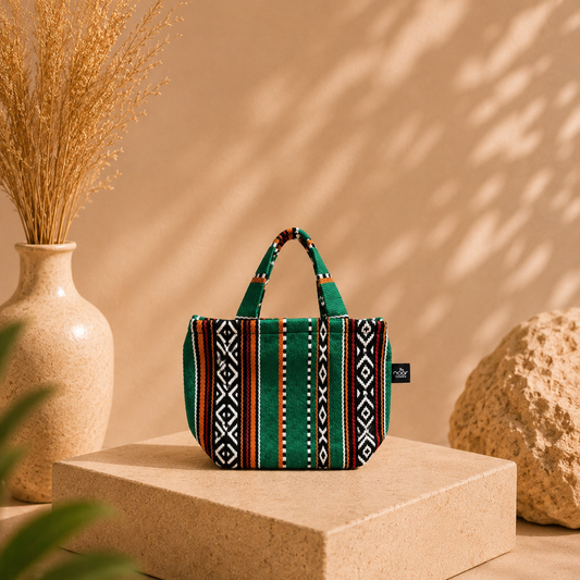 Green Sadu Mini Tote