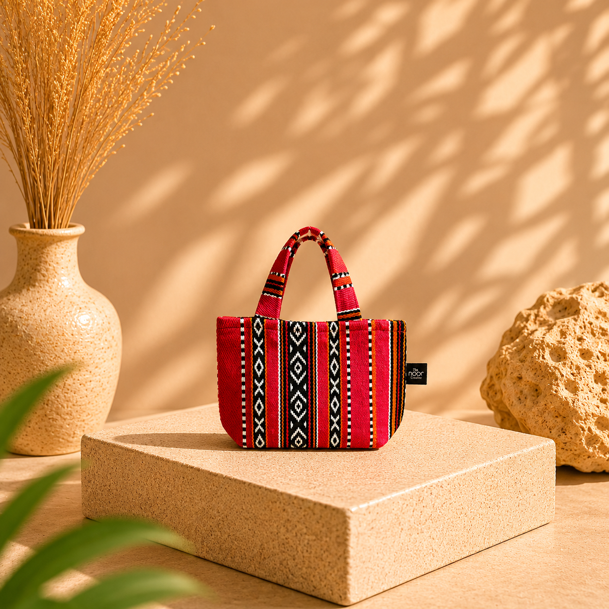 Red Sadu Mini Tote