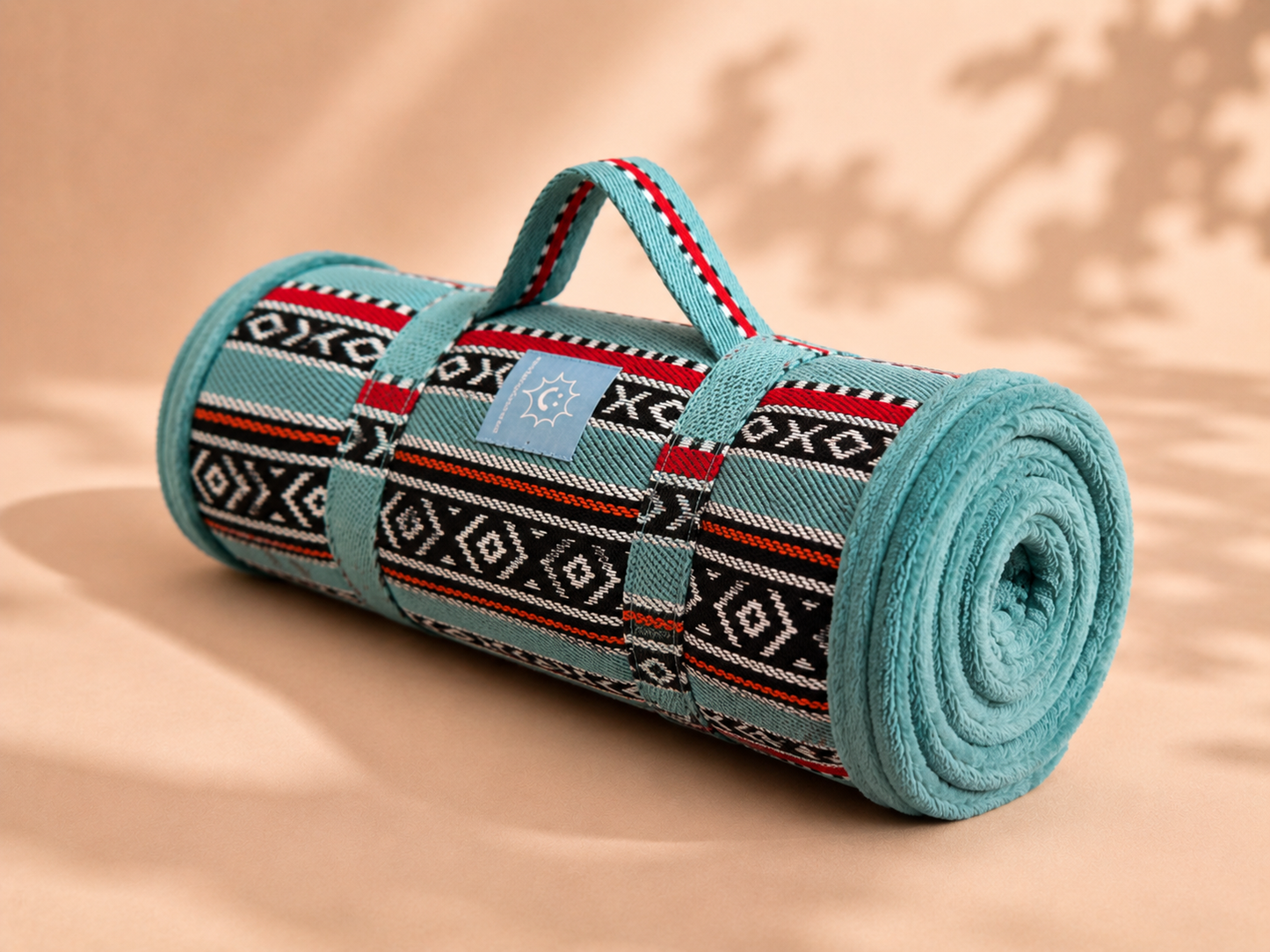Turquoise Sadu Blanket