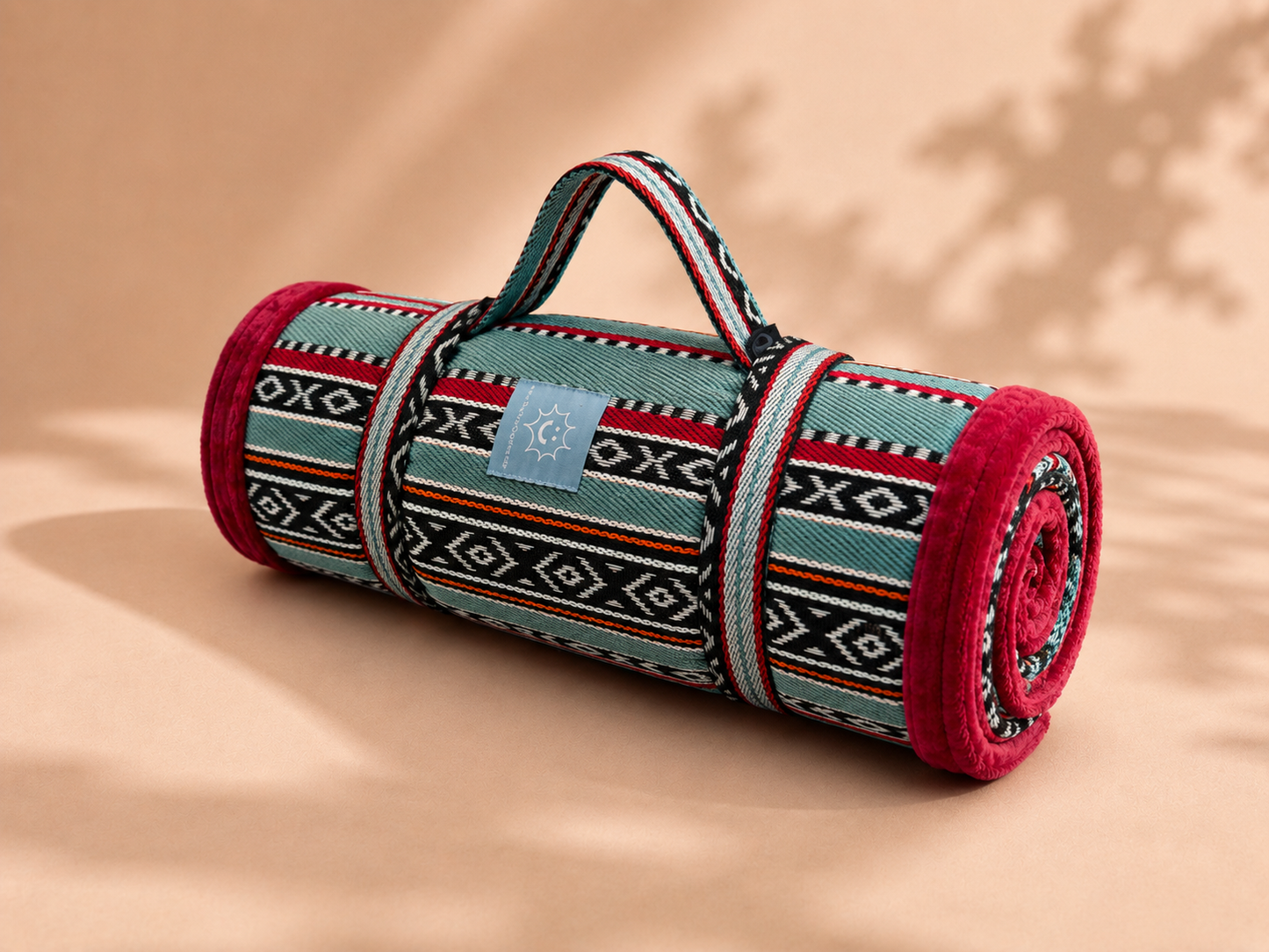 Turquoise Sadu Blanket