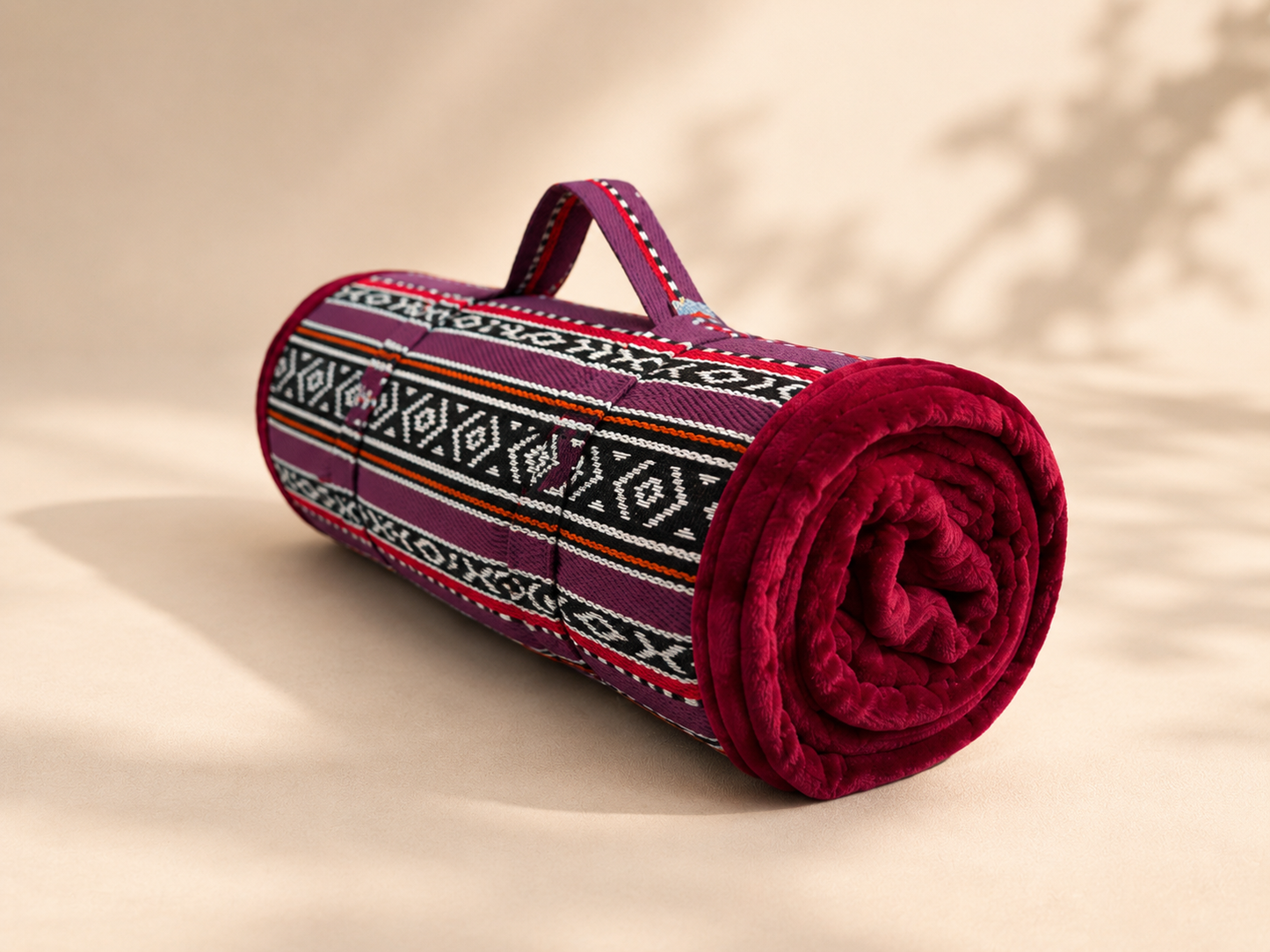 Purple Sadu Blanket