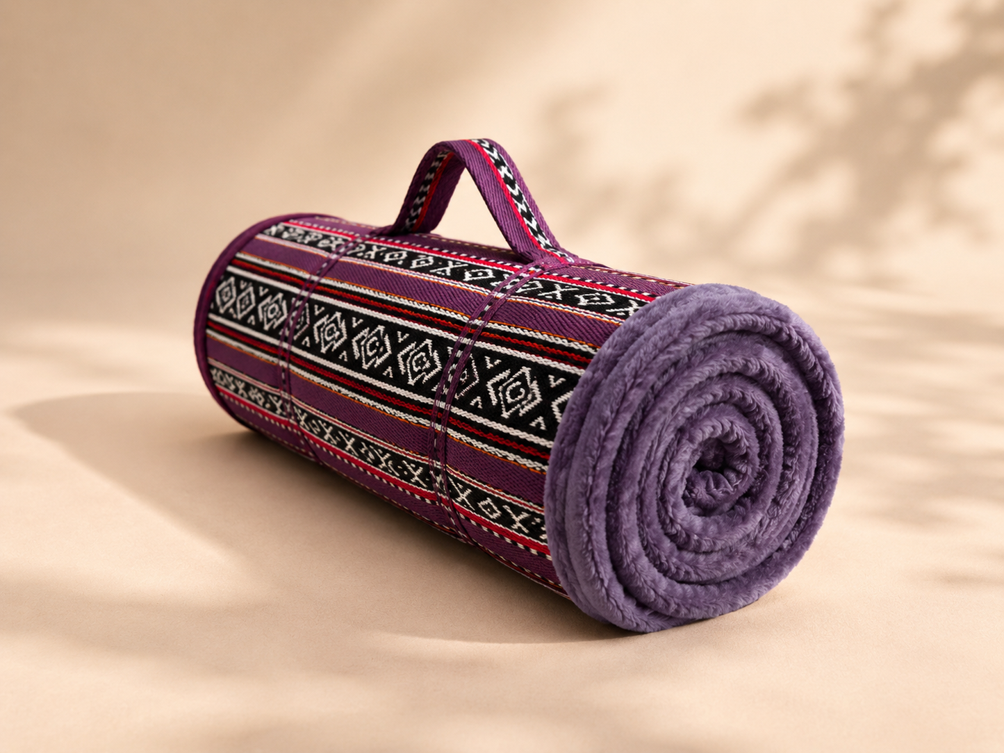 Purple Sadu Blanket