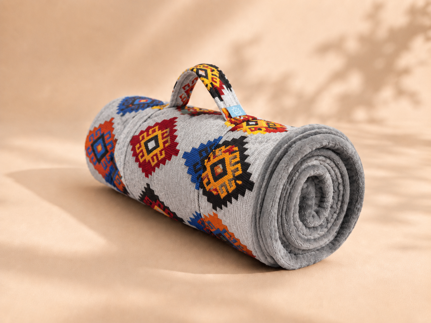 Light Grey Karawana Blanket