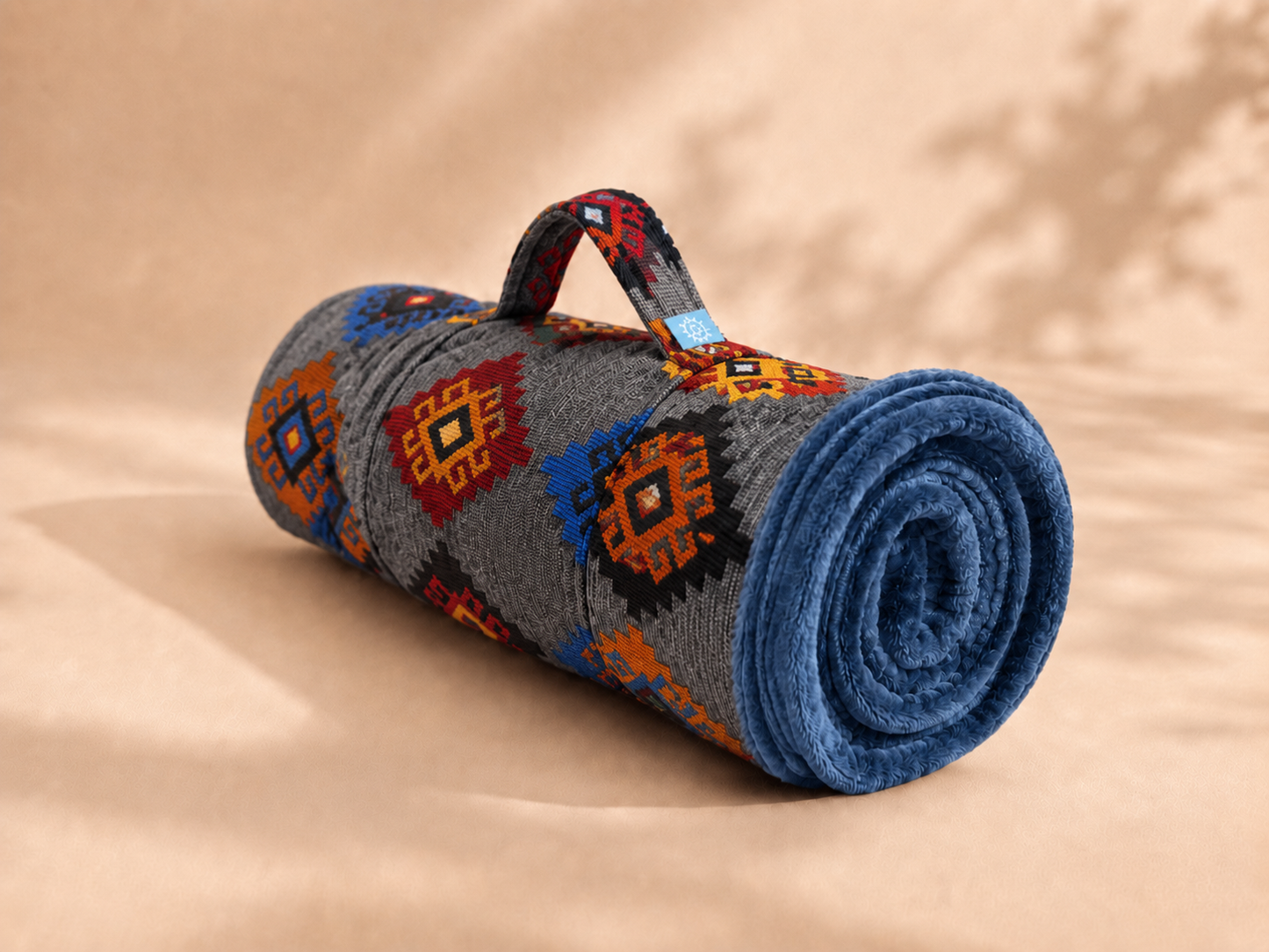 Dark Grey Karawana Blanket