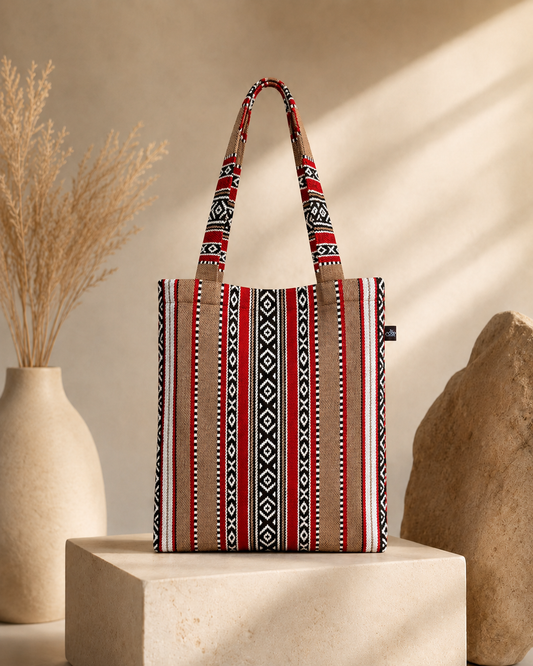 Brown Sadu Tote