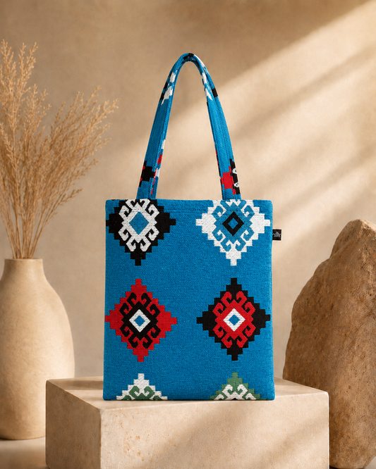 Azure Karawana Tote
