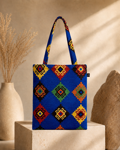 Royal Blue Karawana Tote