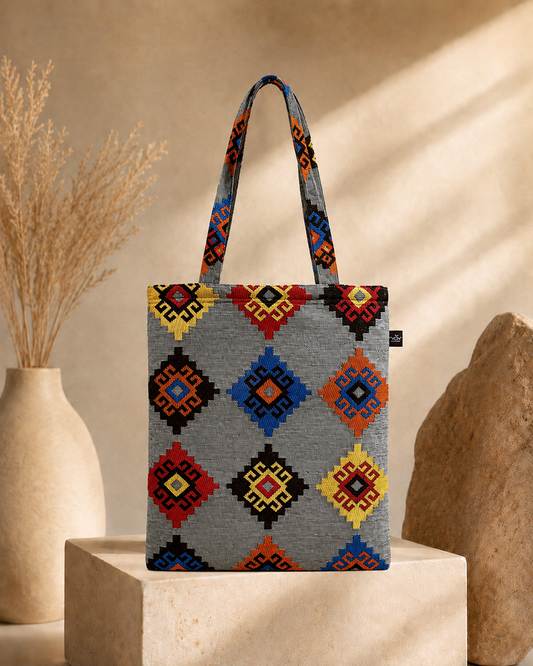 Dark Grey Karawana Tote