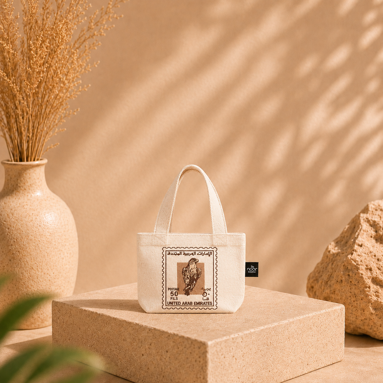 Mini Falcon Stamp Tote