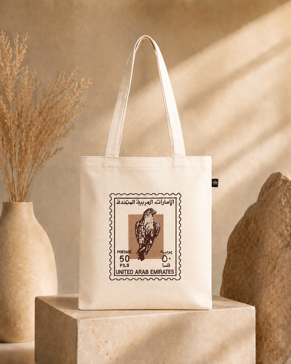 Medium Falcon Stamp Tote