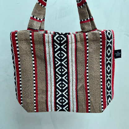 Brown Sadu Mini Tote