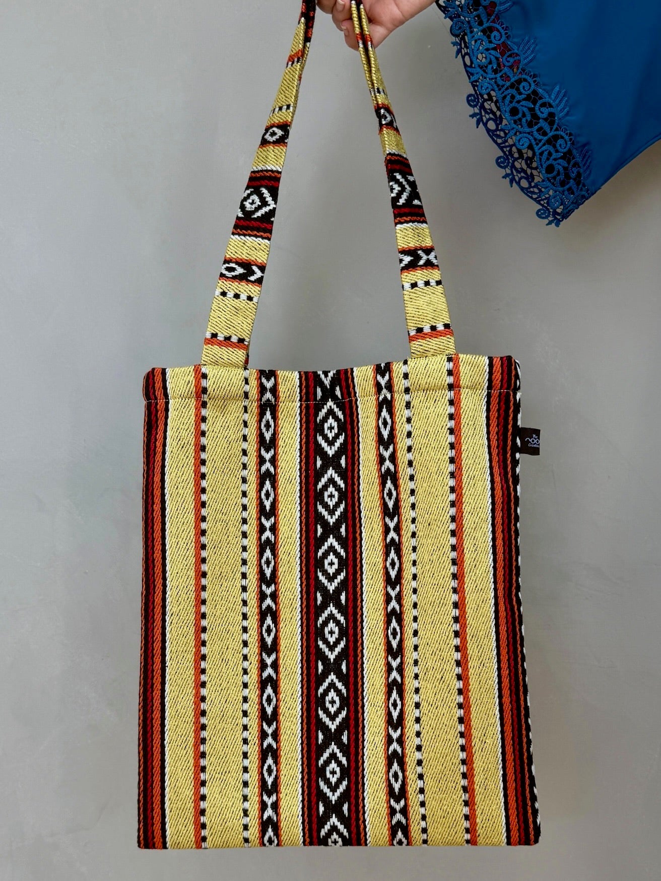 Yellow Sadu Tote