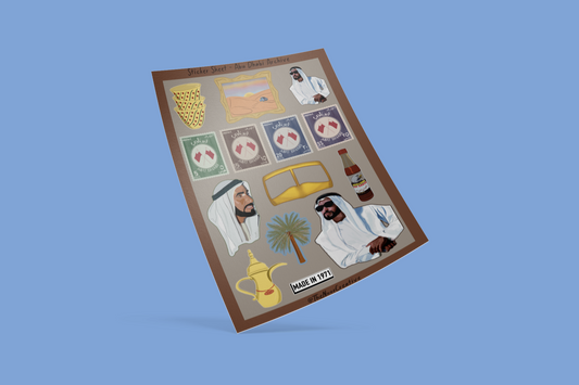 Abu Dhabi Archive - Sticker Sheet