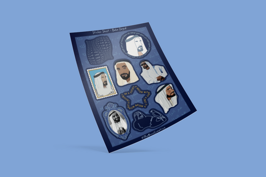 Baba Zayed - Sticker Sheet