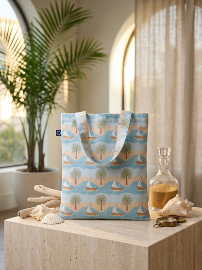 Dhow & Palm Tote