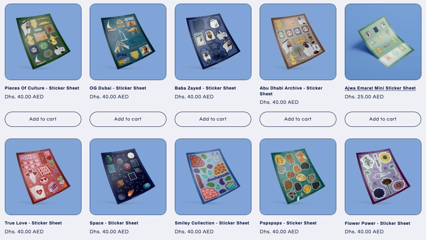 Sticker Sheets - The Noor Creative