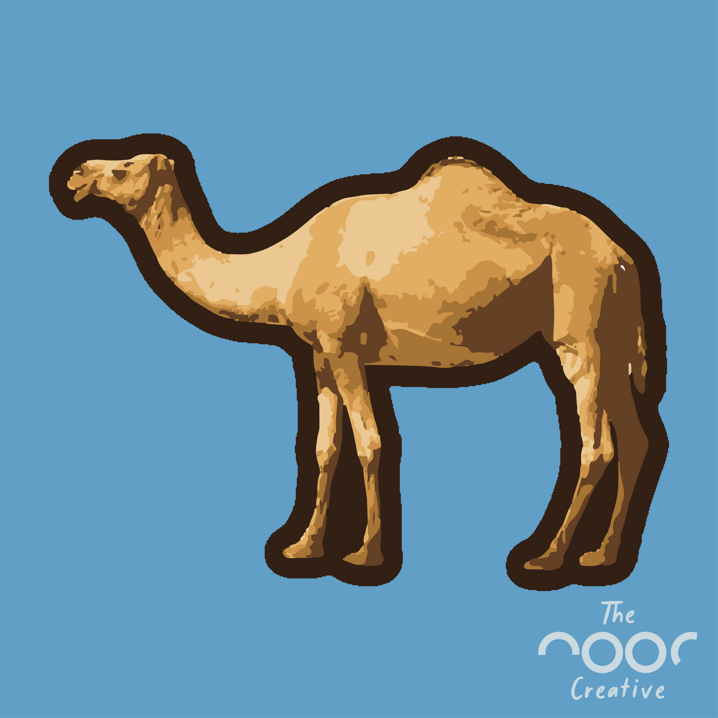 Camel Sticker