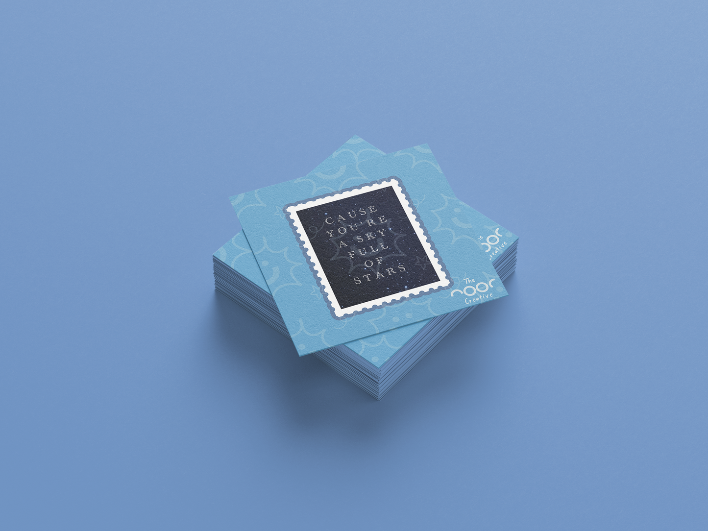 Coldplay Stamp Sticker