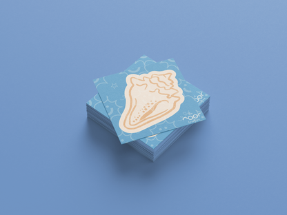 Conch Shell Sticker