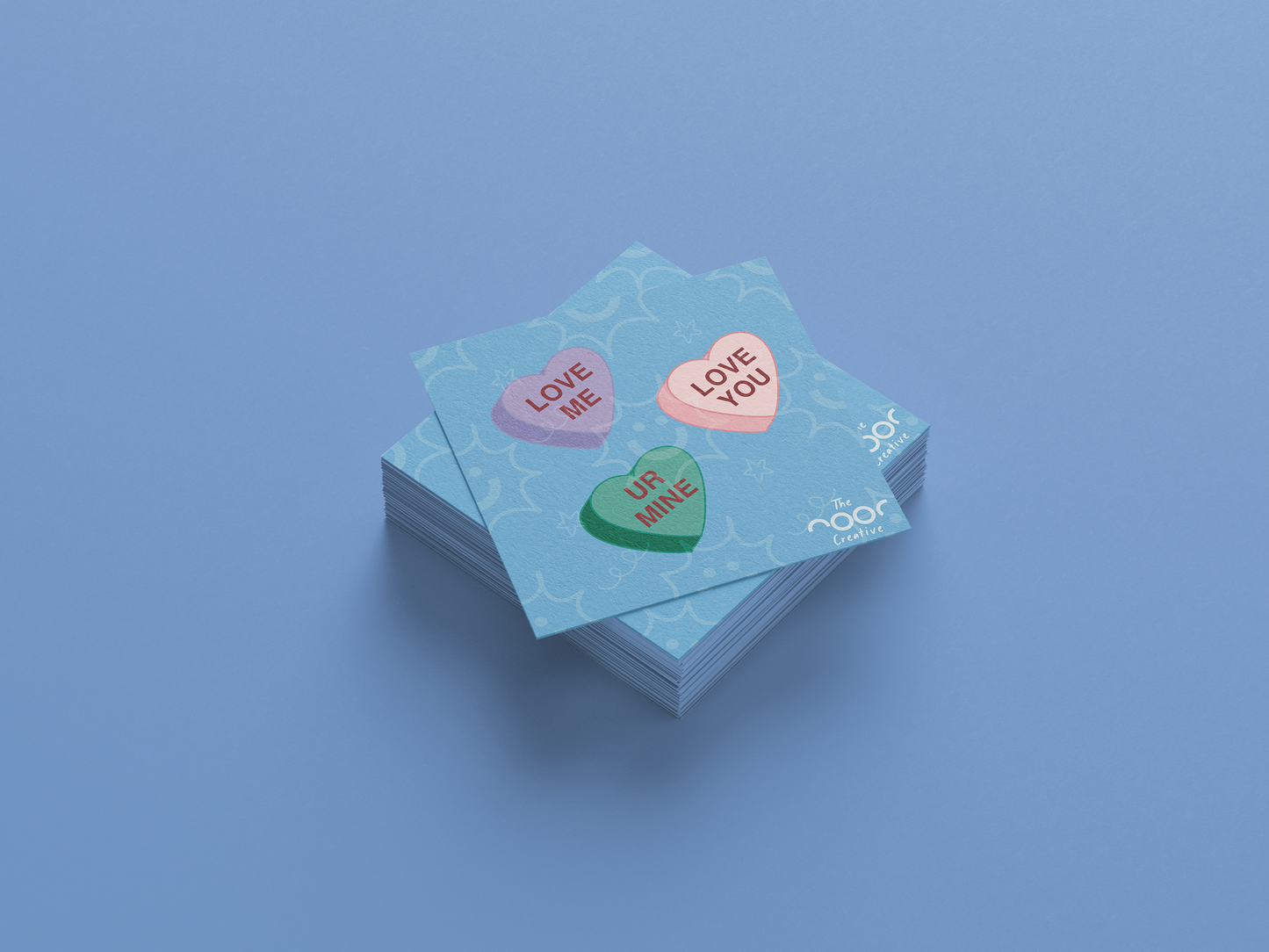 Love Me Hearts Sticker