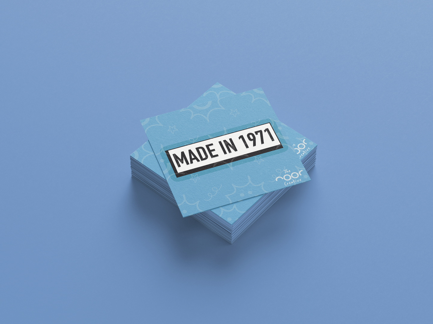 Made in 1971 Sticker