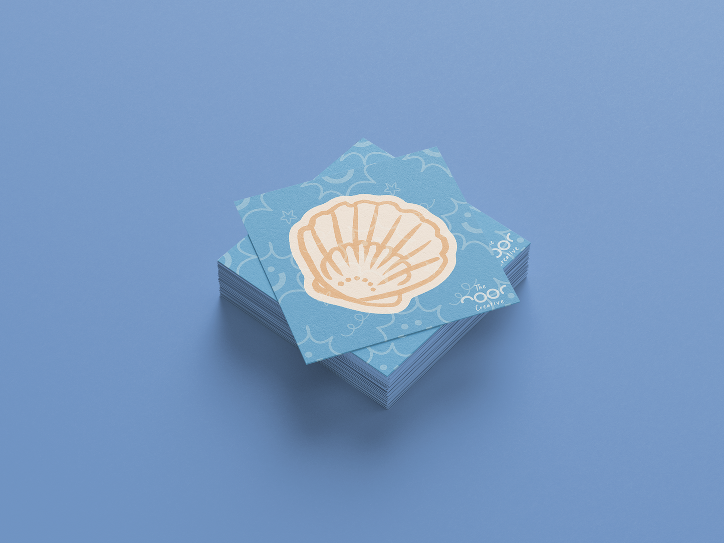 Scallop Shell Sticker