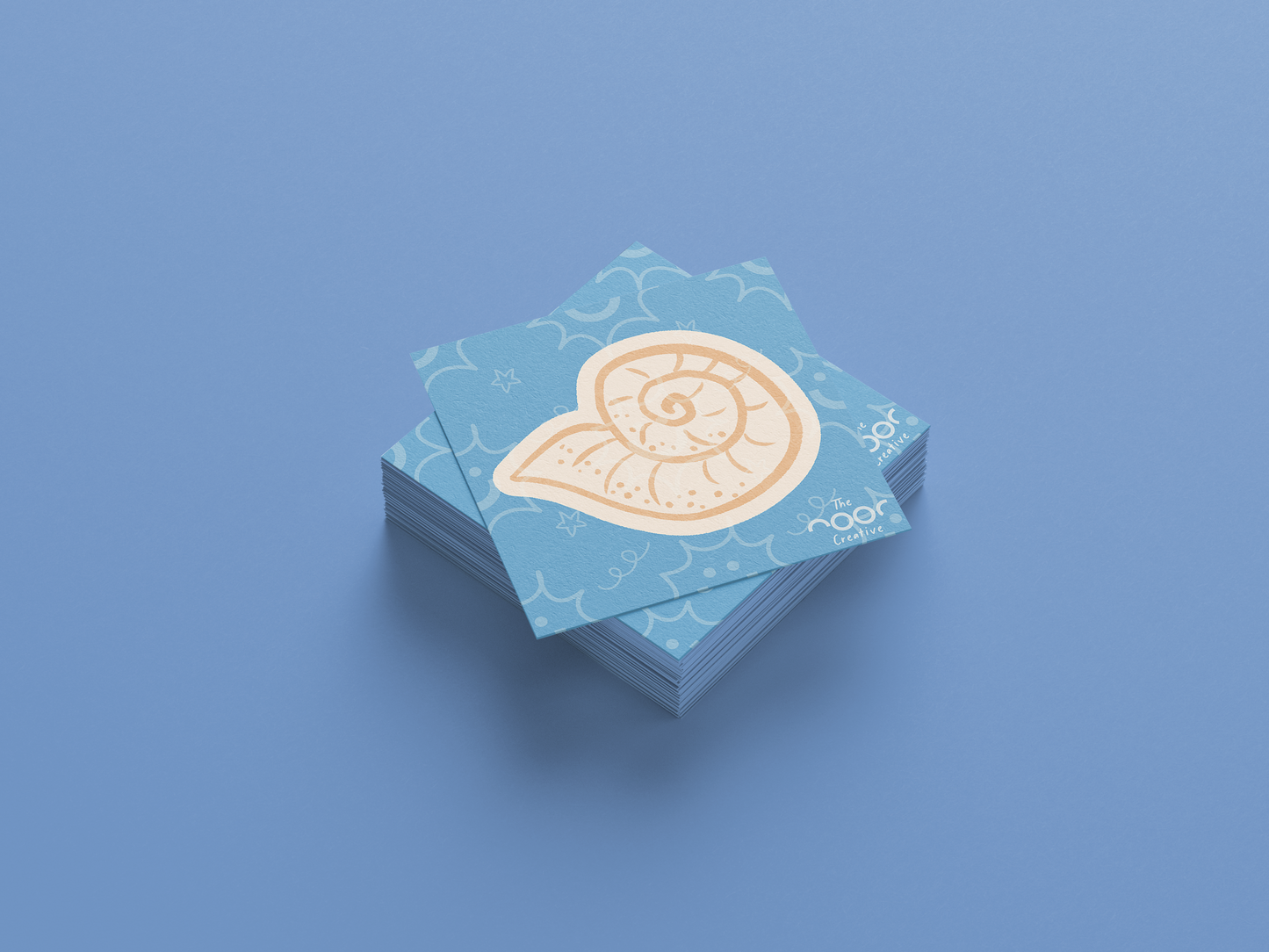 Spiral Shell Sticker